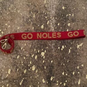 Go Noles Seed Bead Strap